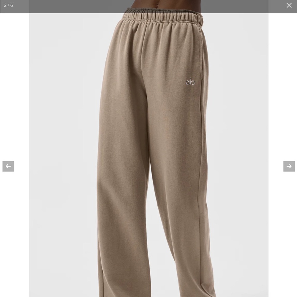 ALO Accolade (2) straight leg pants. Sold as a set.